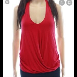 ASTR Red Halter Top Size XS.